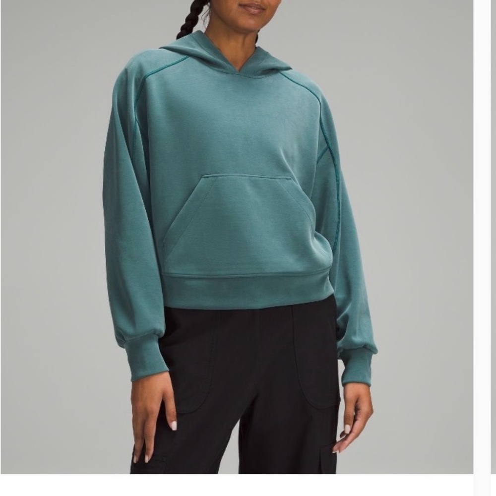lululemon athletica softstreme hoodie storm teal